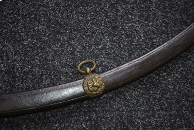 Lot 129 - A LATE 19TH CENTURY TURKISH OFFICER'S SHAMSHIR