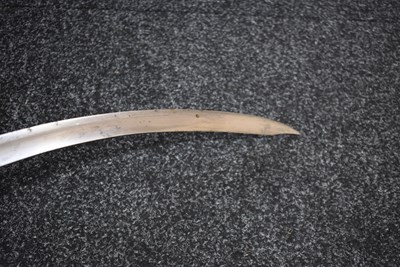 Lot 129 - A LATE 19TH CENTURY TURKISH OFFICER'S SHAMSHIR