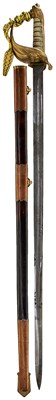 Lot 181 - A ROYAL NAVAL OFFICER'S SWORD