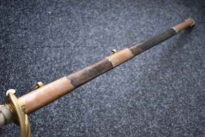 Lot 181 - A ROYAL NAVAL OFFICER'S SWORD