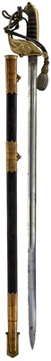 Lot 183 - A ROYAL NAVAL WARRANT OFFICER'S SWORD
