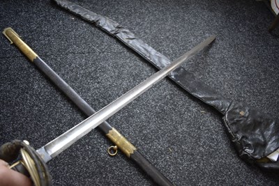 Lot 183 - A ROYAL NAVAL WARRANT OFFICER'S SWORD