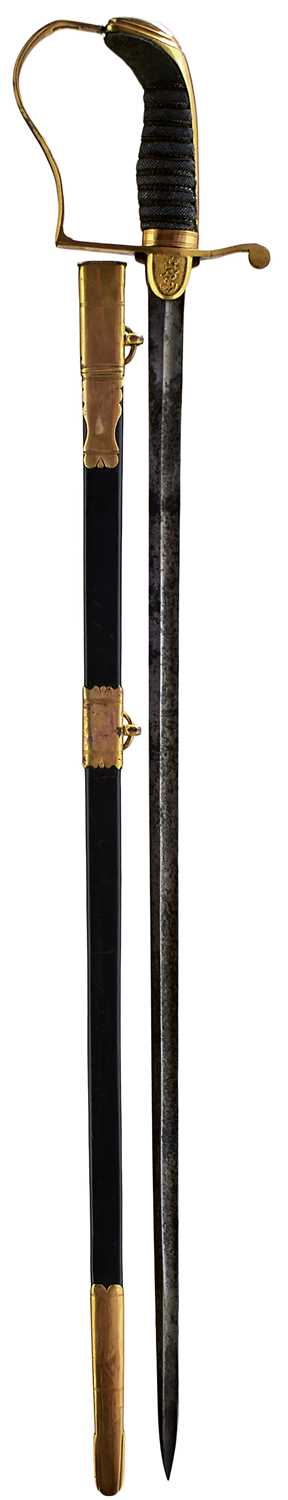 Lot 169 - AN 1805 PATTERN ROYAL NAVAL MIDSHIPMAN'S SWORD