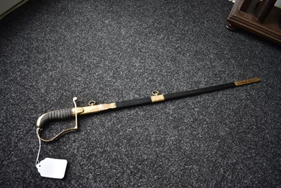 Lot 169 - AN 1805 PATTERN ROYAL NAVAL MIDSHIPMAN'S SWORD