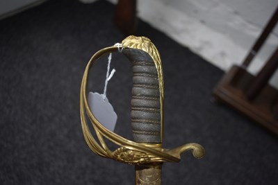 Lot 170 - A VERY RARE GEORGE IV PROTOTYPE NAVAL OFFICER'S SWORD