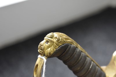 Lot 170 - A VERY RARE GEORGE IV PROTOTYPE NAVAL OFFICER'S SWORD