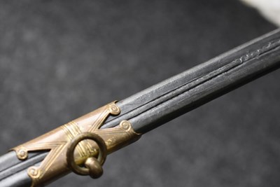 Lot 170 - A VERY RARE GEORGE IV PROTOTYPE NAVAL OFFICER'S SWORD
