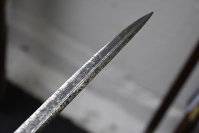 Lot 170 - A VERY RARE GEORGE IV PROTOTYPE NAVAL OFFICER'S SWORD
