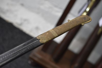 Lot 170 - A VERY RARE GEORGE IV PROTOTYPE NAVAL OFFICER'S SWORD