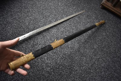 Lot 172 - A NAVAL OFFICER'S SPECIAL ORDER FIGHTING SWORD TO JOSEPH HUDSON