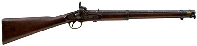 Lot 281 - A .650 CALIBRE PERCUSSION NATIVE POLICE CARBINE