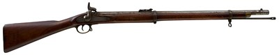 Lot 283 - A .650 CALIBRE PERCUSSION TWO-BAND ENFIELD SERVICE CARBINE