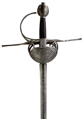Lot 318 - AN EARLY 17TH CENTURY NORTH EUROPEAN RAPIER OF PAPPENHEIMER FORM