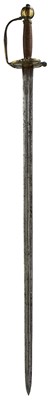Lot 330 - A LATE 17TH CENTURY ENGLISH CAVALRY OFFICER'S SWORD