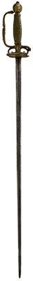 Lot 344 - A LATE 17TH CENTURY ENGLISH SMALLSWORD BY JOHN GARNER