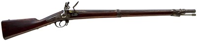Lot 292 - A .700 CALIBRE CONTINENTAL FLINTLOCK CARBINE