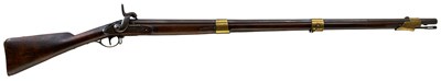 Lot 299 - A.740 SWEDISH TYPE PERCUSSION SERVICE MUSKET