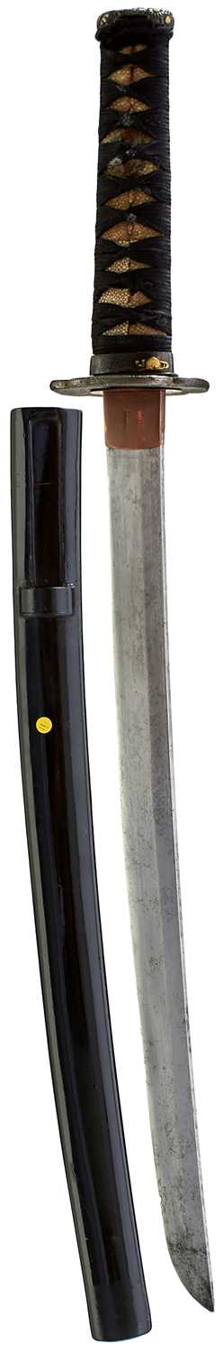 Lot 12 - A WAKIZASHI