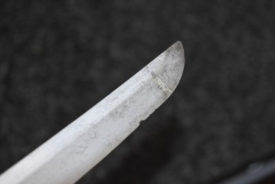Lot 12 - A WAKIZASHI
