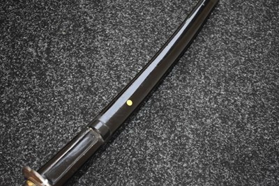 Lot 12 - A WAKIZASHI