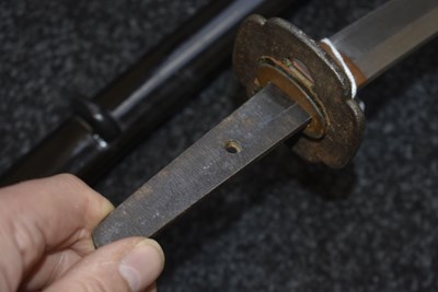 Lot 12 - A WAKIZASHI