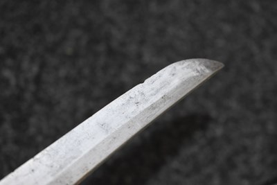 Lot 12 - A WAKIZASHI