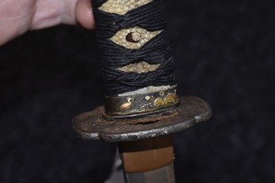 Lot 12 - A WAKIZASHI