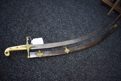 Lot 156 - A VICTORIAN LANCER OFFICER'S MAMELUKE