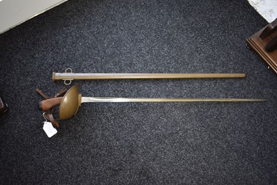 Lot 162 - A GOOD 1908 PATTERN 3RD TYPE CAVALRY TROOPER'S SWORD