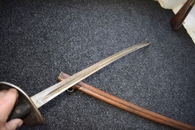 Lot 159 - A SCARCE 1899 PATTERN CAVALRY TROOPER'S SWORD WITH EXPERIMENTAL SCABBARD