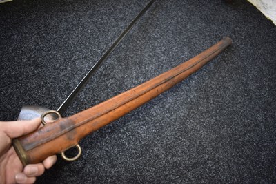 Lot 159 - A SCARCE 1899 PATTERN CAVALRY TROOPER'S SWORD WITH EXPERIMENTAL SCABBARD