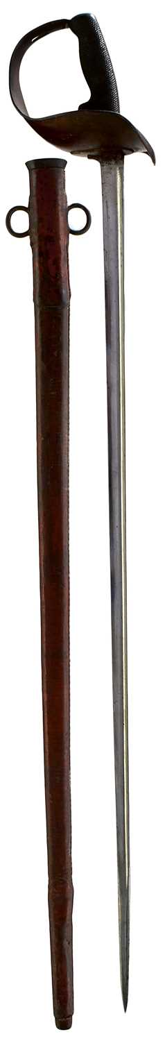 Lot 160 - A SCARCE 1904 EXPERIMENTAL PATTERN CAVALRY TROOPER'S SWORD