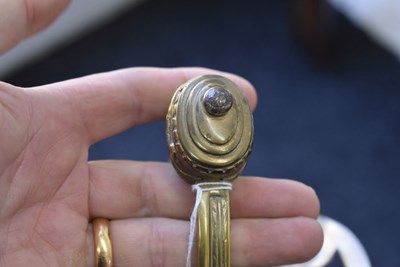 Lot 155 - AN 1832 PATTERN LIFE GUARDS OFFICER'S SWORD