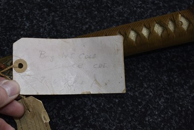 Lot 8 - A KATANA