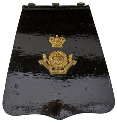 Lot 454A - A VICTORIAN DERBYSHIRE YEOMANRY CAVALRY OFFICER'S UNDRESS SABRETACHE