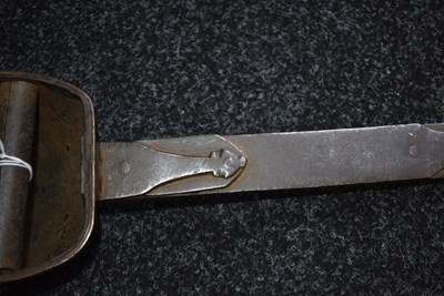 Lot 54 - AN INDIAN PATA OR SWORD