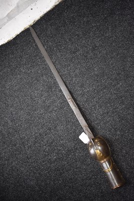 Lot 54 - AN INDIAN PATA OR SWORD