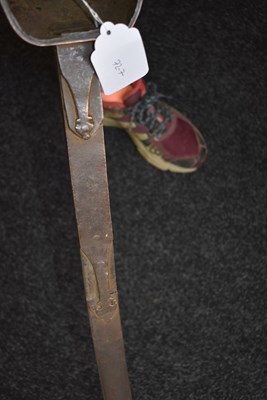 Lot 54 - AN INDIAN PATA OR SWORD