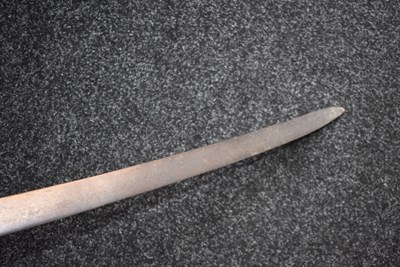Lot 54 - AN INDIAN PATA OR SWORD