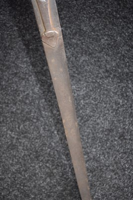 Lot 54 - AN INDIAN PATA OR SWORD