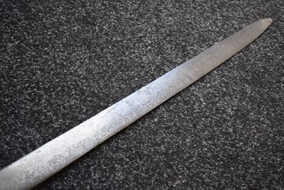 Lot 54 - AN INDIAN PATA OR SWORD