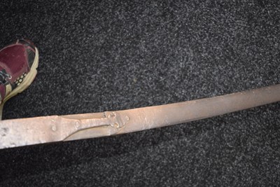 Lot 54 - AN INDIAN PATA OR SWORD