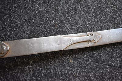 Lot 54 - AN INDIAN PATA OR SWORD