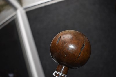 Lot 113 - A 19TH CENTURY ZULU KNOBKERRIE