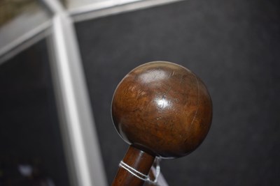 Lot 113 - A 19TH CENTURY ZULU KNOBKERRIE