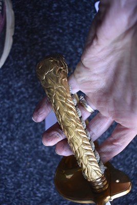 Lot 177 - A ROYAL NAVAL OFFICER'S SWORD