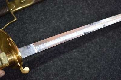 Lot 177 - A ROYAL NAVAL OFFICER'S SWORD