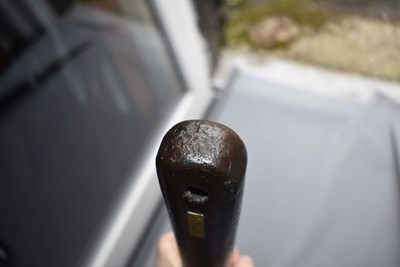 Lot 574 - GREAT BRITAIN - A LARGE 19TH CENTURY NAVAL BOARDING OR RIGGING AXE
