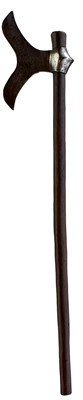 Lot 64 - A 19TH CENTURY INDIAN BULOVA AXE