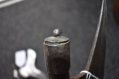 Lot 64 - A 19TH CENTURY INDIAN BULOVA AXE